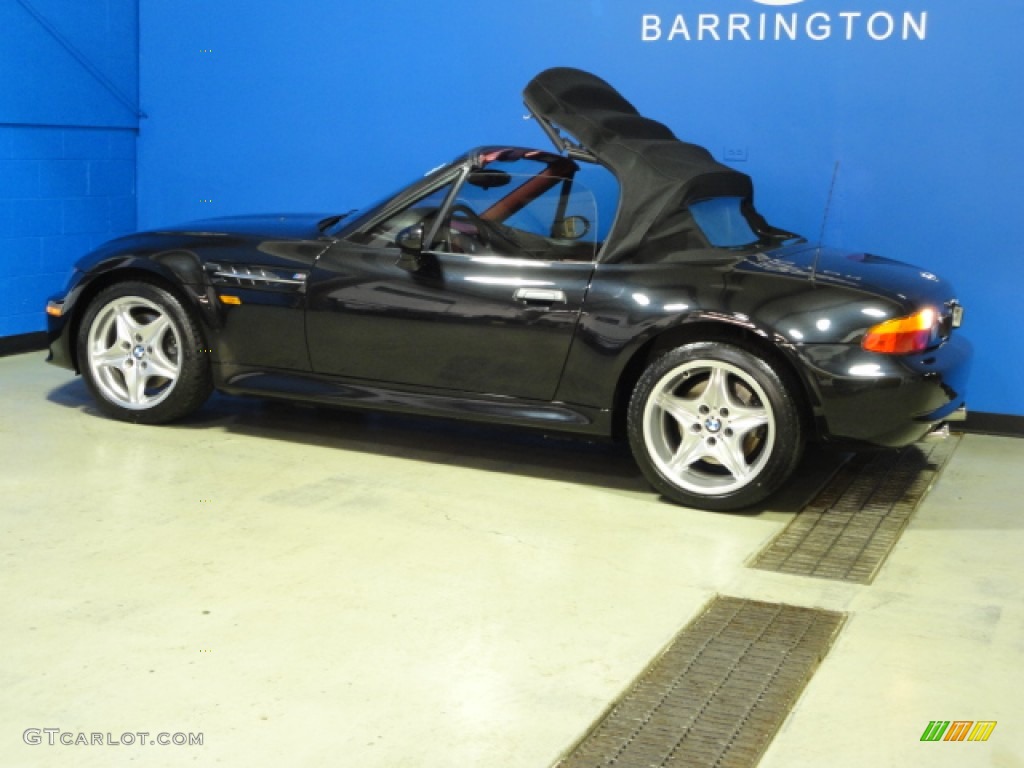 1998 M Roadster - Cosmos Black Metallic / Imola Red photo #6