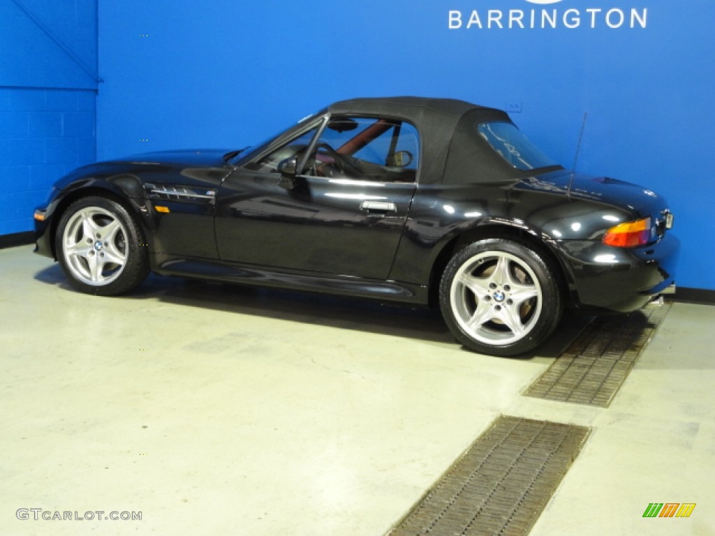 1998 M Roadster - Cosmos Black Metallic / Imola Red photo #7