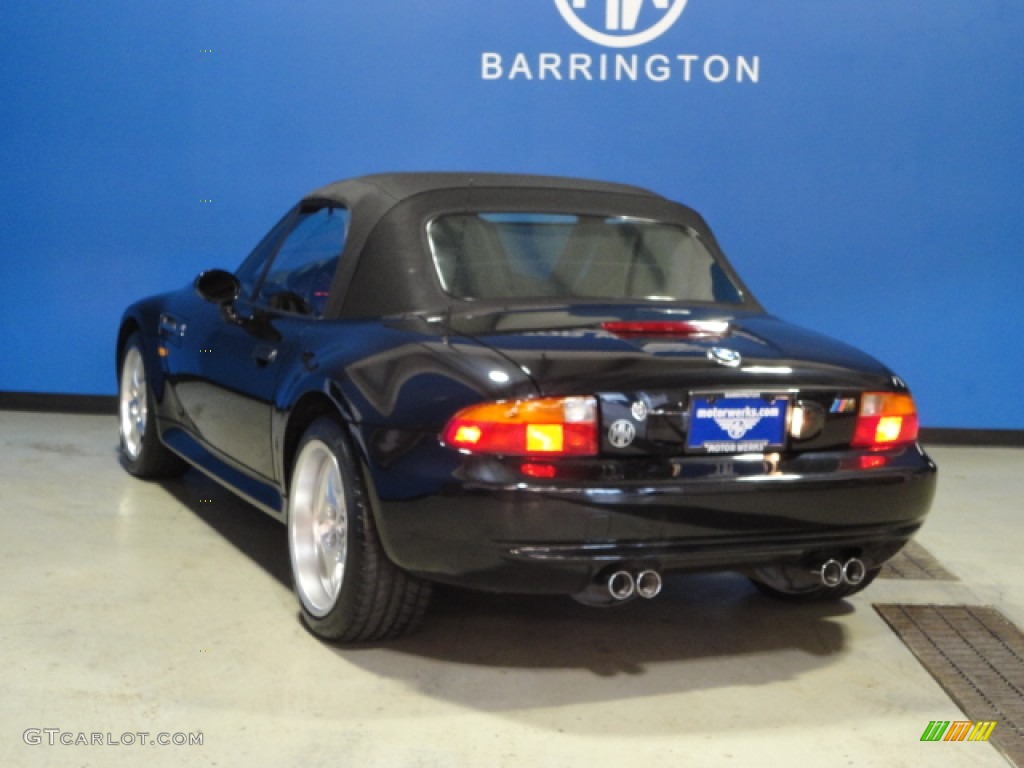 1998 M Roadster - Cosmos Black Metallic / Imola Red photo #8