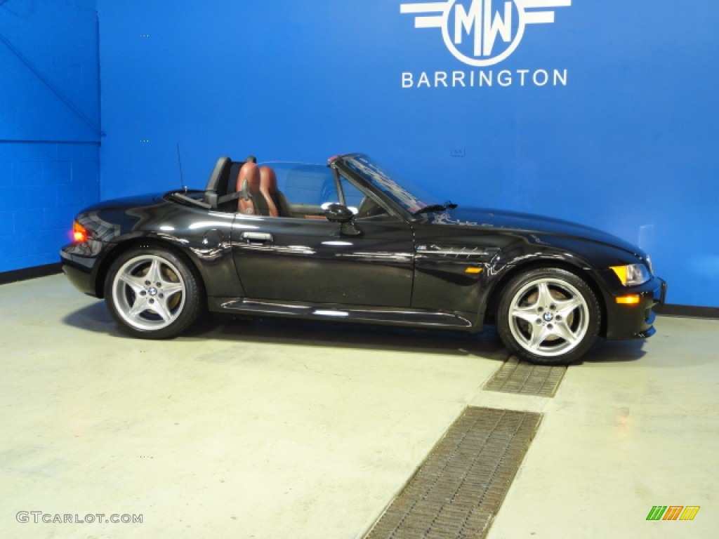 1998 M Roadster - Cosmos Black Metallic / Imola Red photo #11