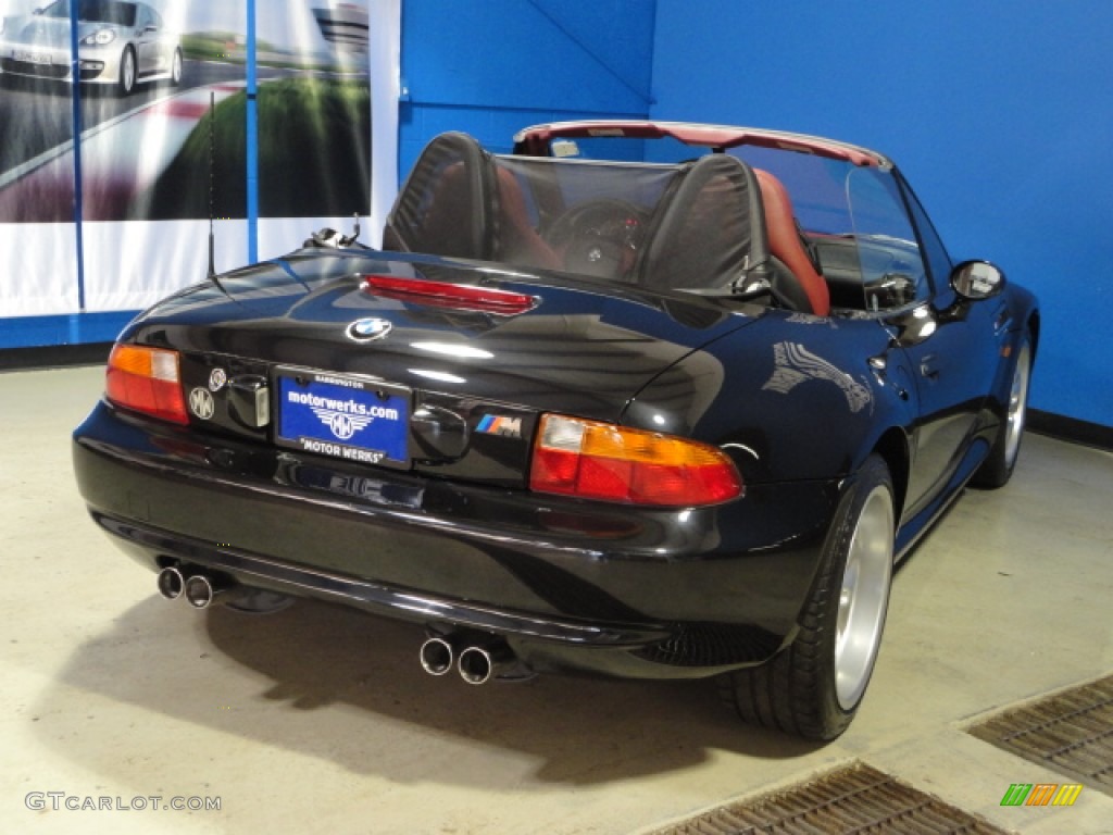 1998 M Roadster - Cosmos Black Metallic / Imola Red photo #12