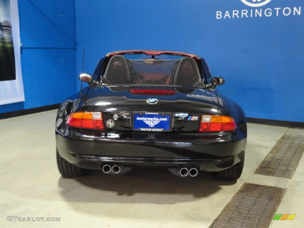 1998 M Roadster - Cosmos Black Metallic / Imola Red photo #13
