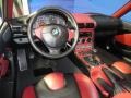 1998 BMW M Imola Red Interior Dashboard Photo