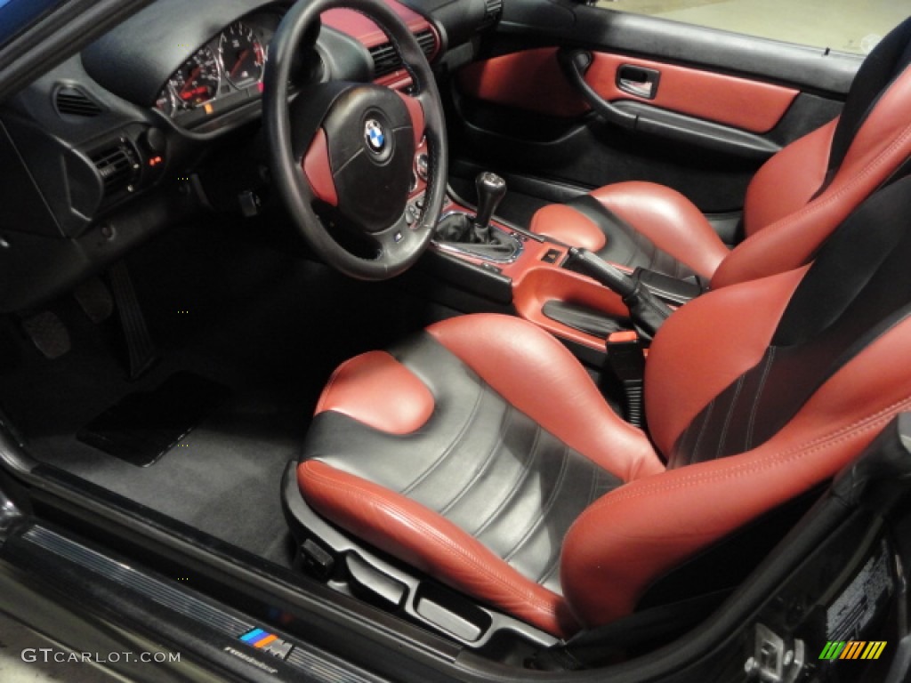 Imola Red Interior 1998 BMW M Roadster Photo #59151944