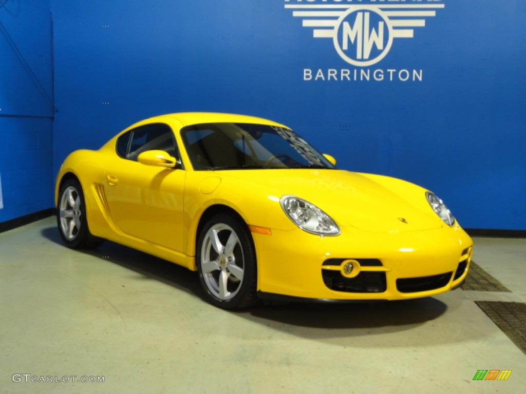 2008 Cayman  - Speed Yellow / Black photo #1