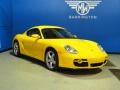 2008 Speed Yellow Porsche Cayman  #59116966