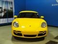 2008 Speed Yellow Porsche Cayman   photo #2