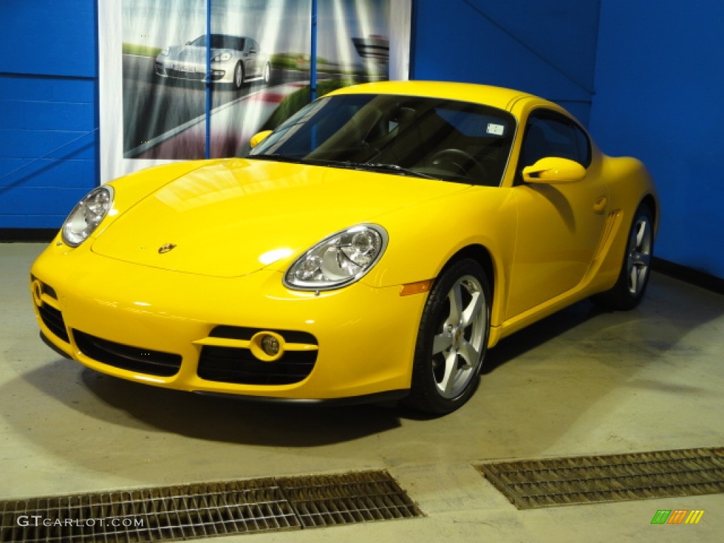 2008 Cayman  - Speed Yellow / Black photo #3