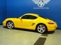 2008 Speed Yellow Porsche Cayman   photo #5