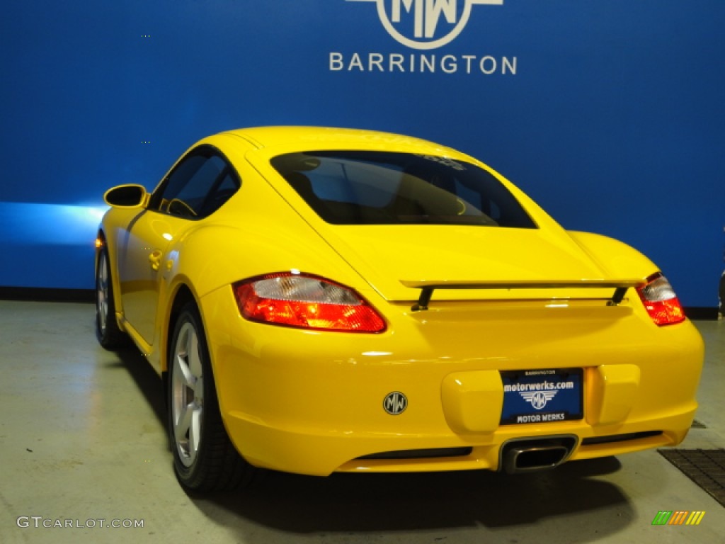 2008 Cayman  - Speed Yellow / Black photo #8