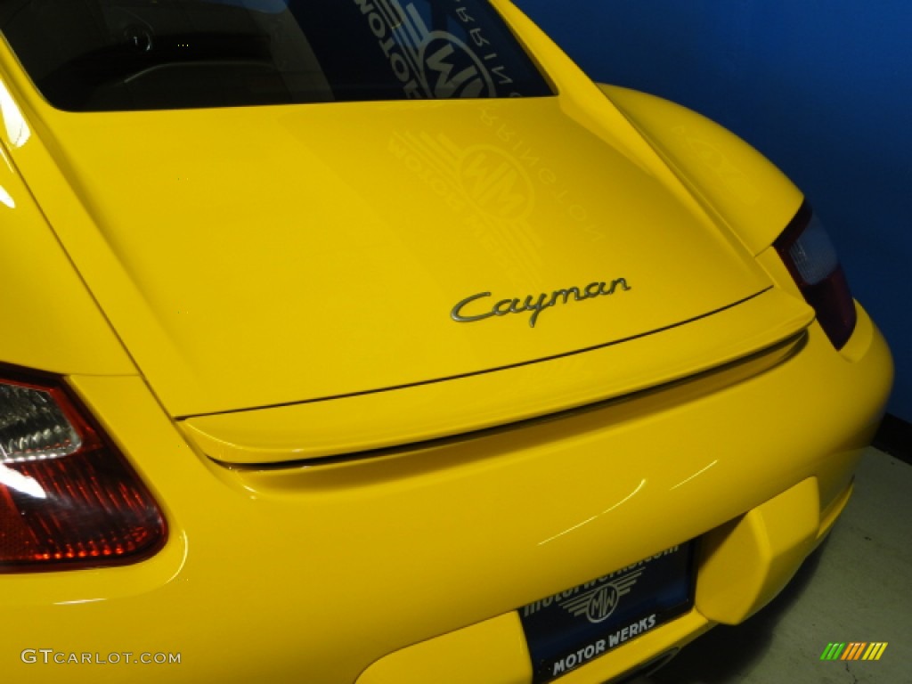 2008 Cayman  - Speed Yellow / Black photo #23