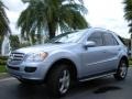 2008 Alpine Rain Metallic Mercedes-Benz ML 350 4Matic  photo #2