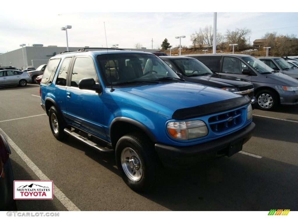 1996 Explorer Sport 4x4 - Brilliant Blue Metallic / Grey photo #1