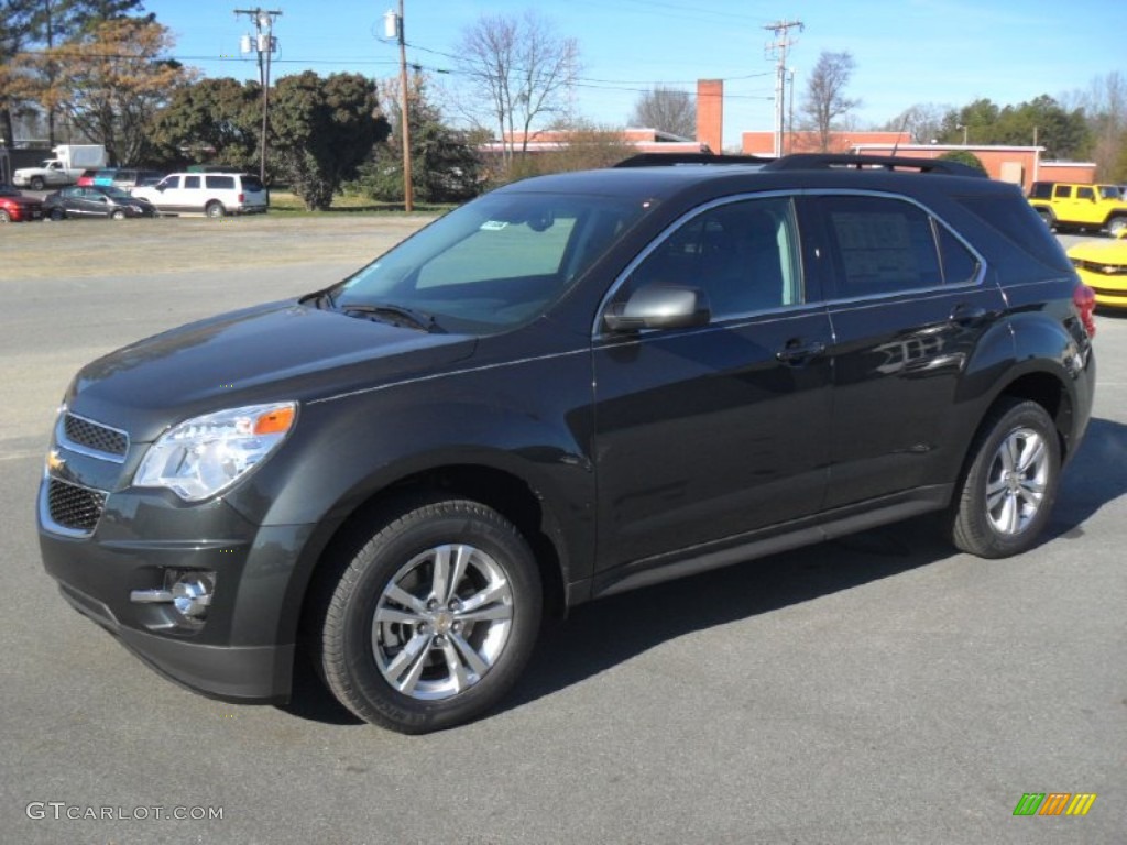 2012 Equinox LT - Ashen Gray Metallic / Jet Black photo #1