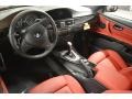 Coral Red/Black 2012 BMW 3 Series 335i Coupe Dashboard
