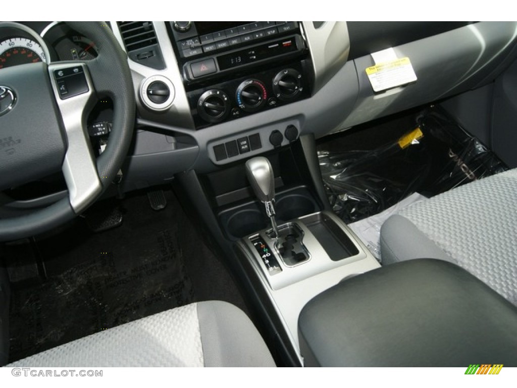 2012 Tacoma V6 SR5 Double Cab 4x4 - Magnetic Gray Mica / Graphite photo #5