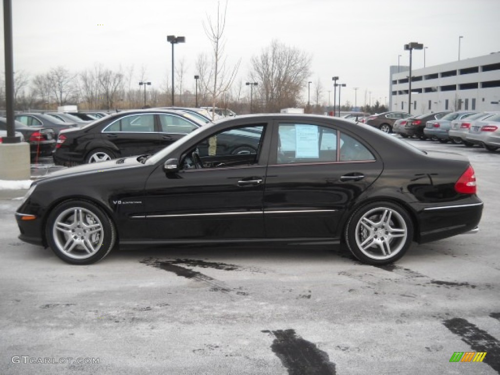 Black 2005 Mercedes-Benz E 55 AMG Sedan Exterior Photo #59155815