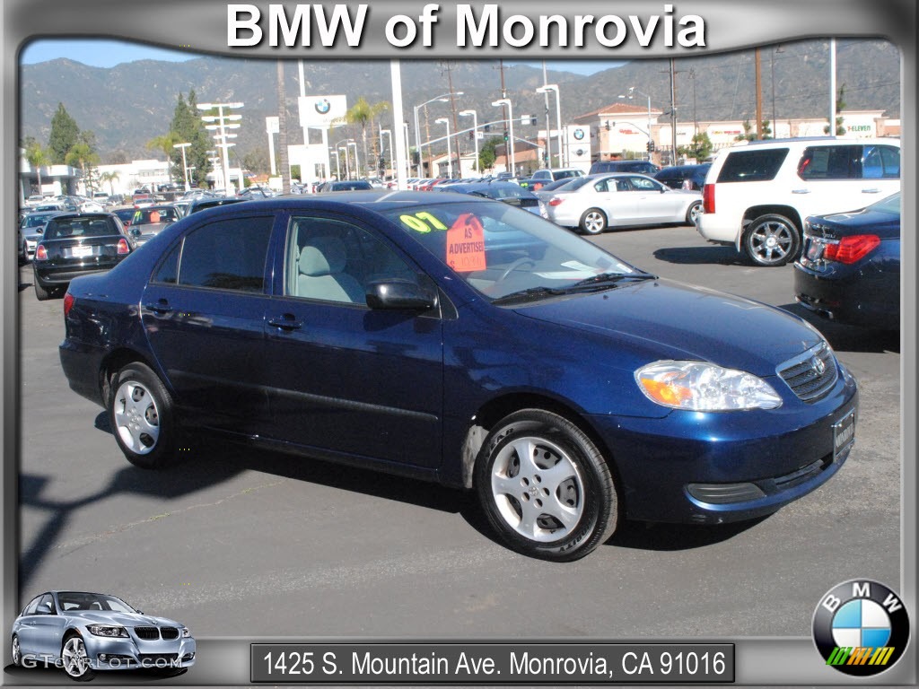 Indigo Ink Pearl Toyota Corolla