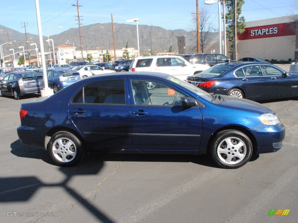 2007 Corolla CE - Indigo Ink Pearl / Gray photo #3