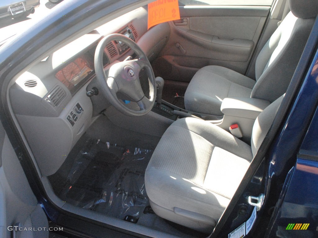 2007 Corolla CE - Indigo Ink Pearl / Gray photo #4