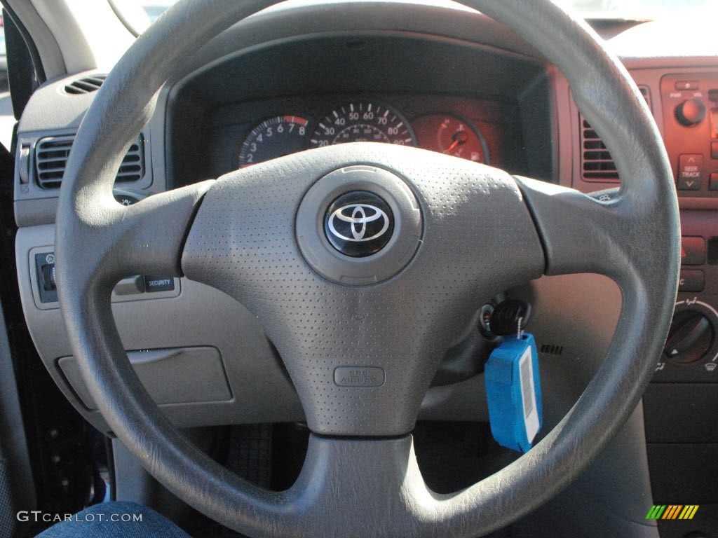 2007 Corolla CE - Indigo Ink Pearl / Gray photo #8