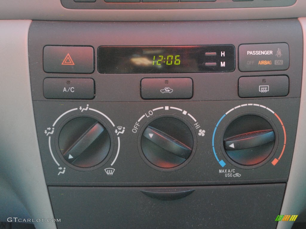 2007 Corolla CE - Indigo Ink Pearl / Gray photo #10