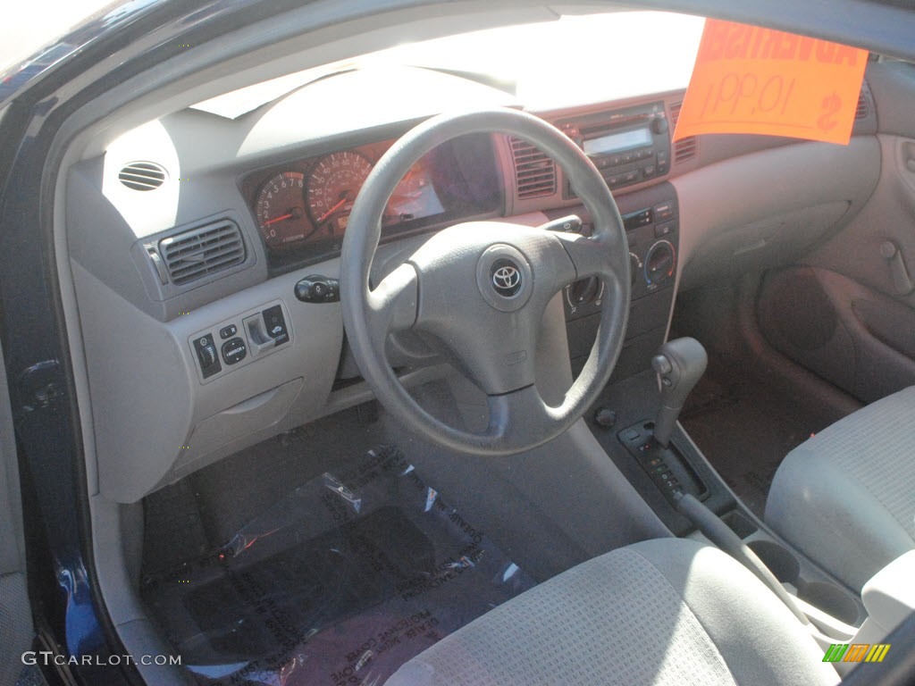 2007 Corolla CE - Indigo Ink Pearl / Gray photo #14