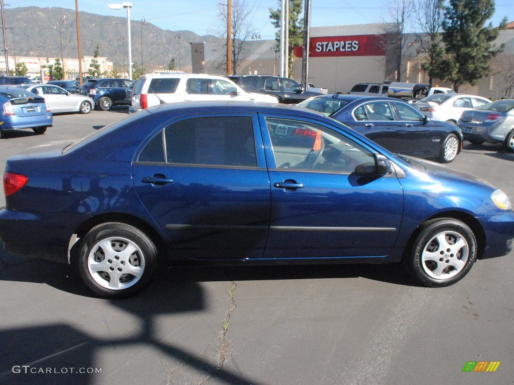 2007 Corolla CE - Indigo Ink Pearl / Gray photo #23