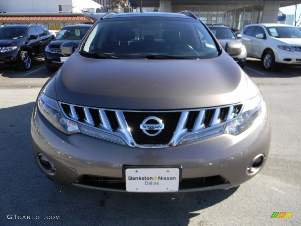 2009 Murano SL - Tinted Bronze Metallic / Black photo #2