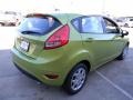 2012 Lime Squeeze Metallic Ford Fiesta SE Hatchback  photo #3