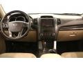 Beige 2011 Kia Sorento EX AWD Dashboard
