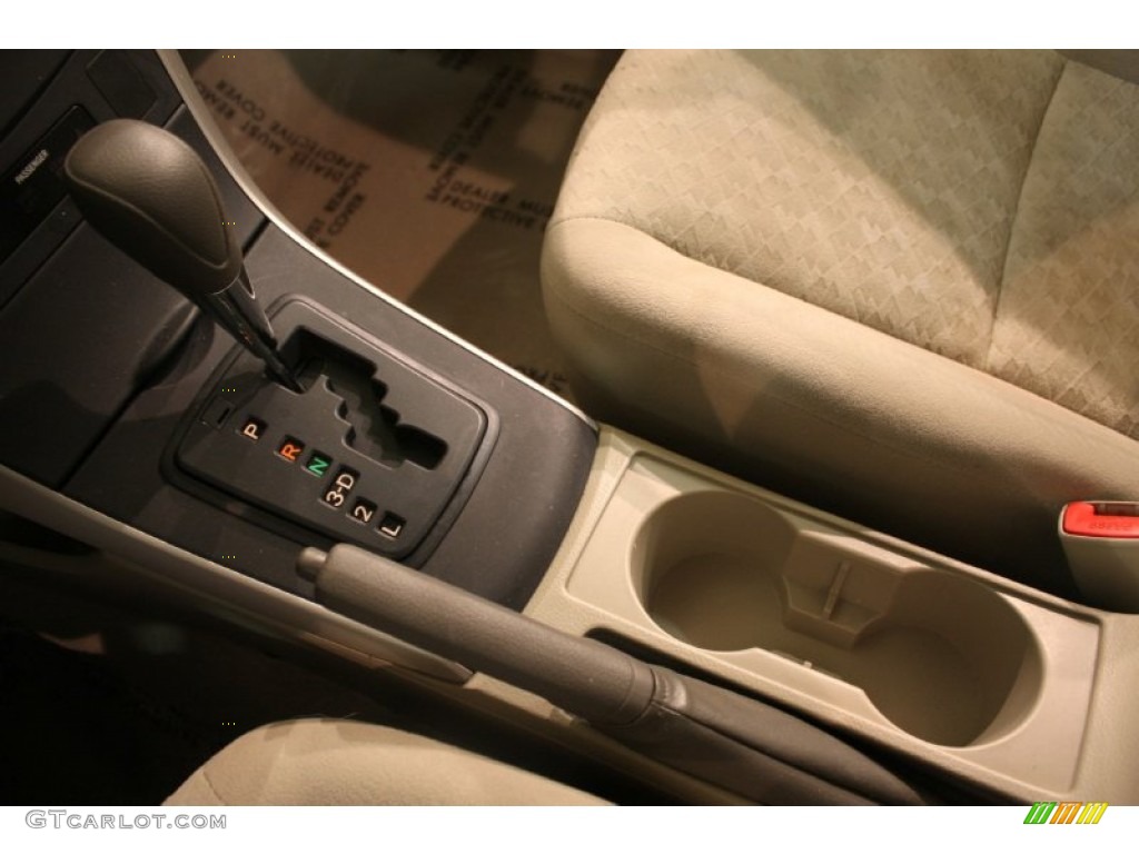 2009 Corolla LE - Magnetic Gray Metallic / Bisque photo #11