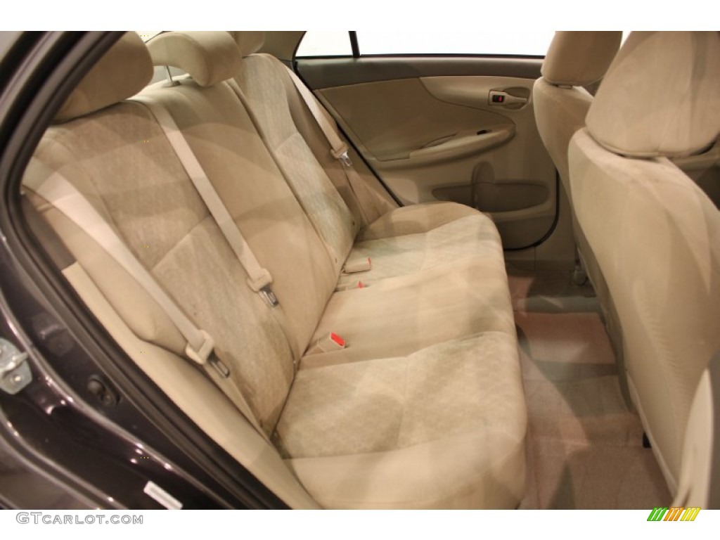 2009 Corolla LE - Magnetic Gray Metallic / Bisque photo #13