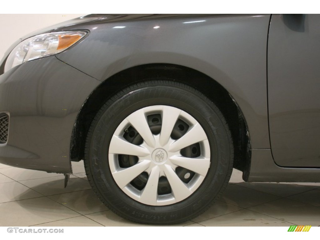 2009 Corolla LE - Magnetic Gray Metallic / Bisque photo #19