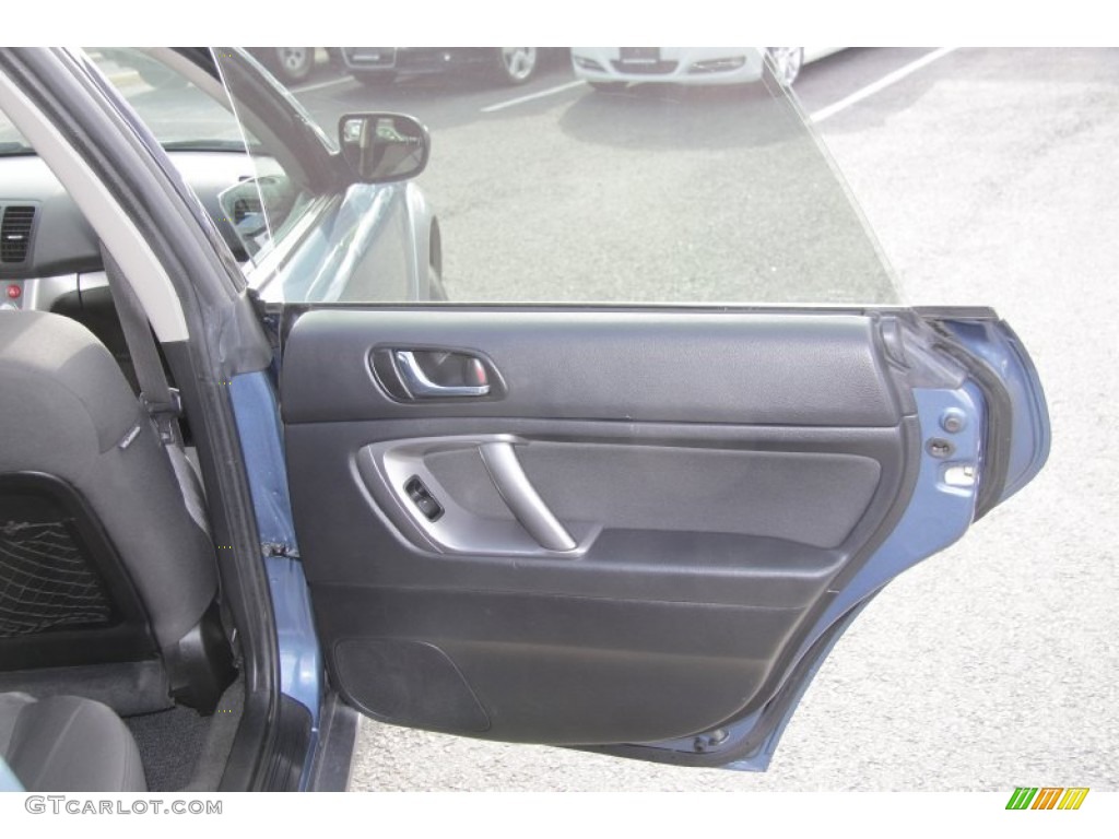 2009 Outback 2.5i Special Edition Wagon - Newport Blue Pearl / Off Black photo #17
