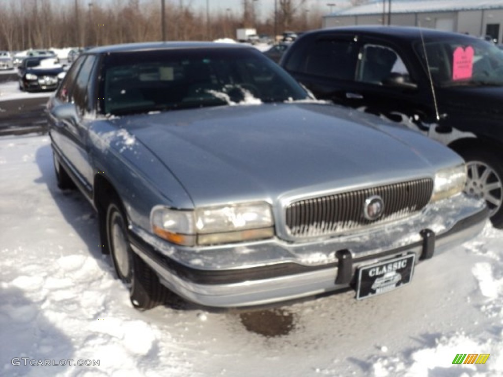 1996 LeSabre Custom - Light Adriatic Blue Metallic / Blue photo #3