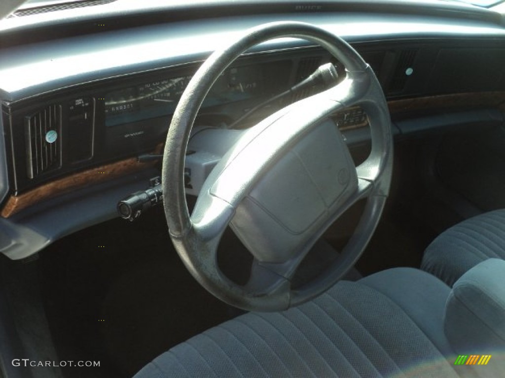 1996 LeSabre Custom - Light Adriatic Blue Metallic / Blue photo #9