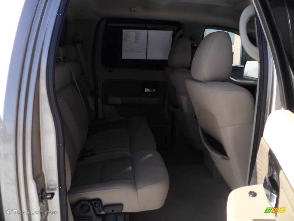 2005 F150 XLT SuperCrew - Arizona Beige Metallic / Tan photo #12