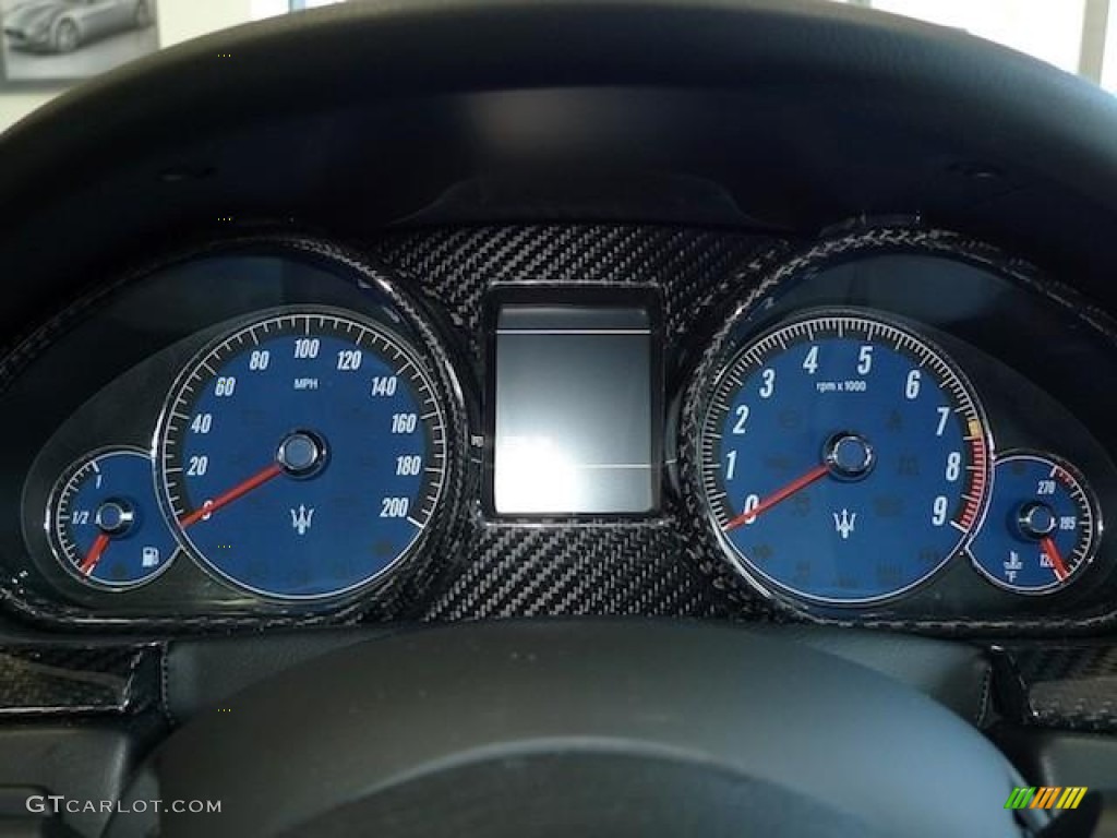 2012 Maserati GranTurismo MC Coupe Gauges Photo #59161193