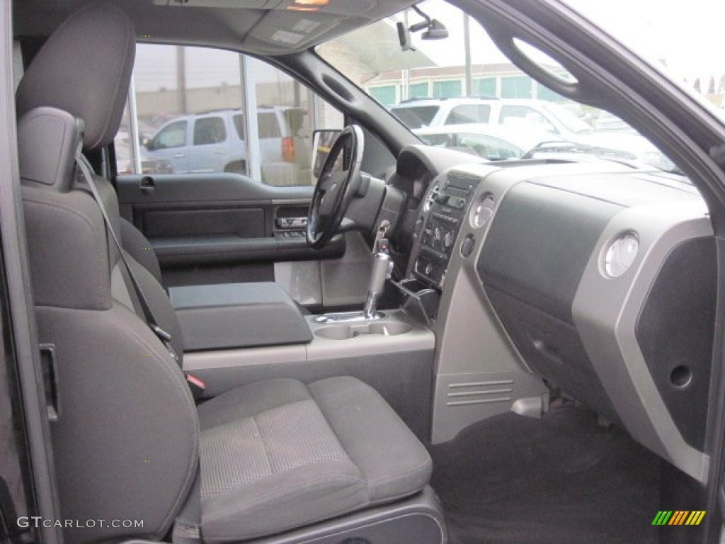2004 F150 FX4 SuperCab 4x4 - Black / Black photo #5