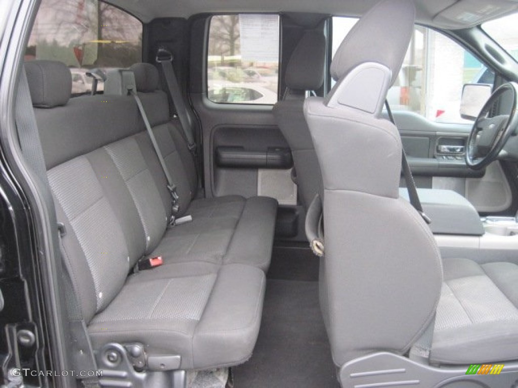 2004 F150 FX4 SuperCab 4x4 - Black / Black photo #6
