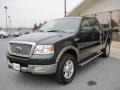 2004 Aspen Green Metallic Ford F150 Lariat SuperCrew 4x4  photo #3