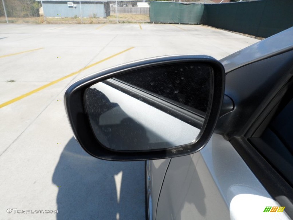 2012 Elantra GLS - Shimmering Silver / Gray photo #13