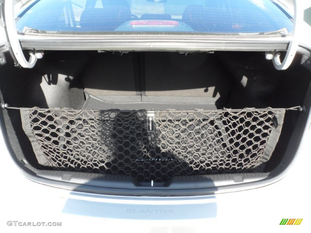 2012 Elantra GLS - Shimmering Silver / Gray photo #16
