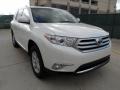 2012 Blizzard White Pearl Toyota Highlander V6  photo #1