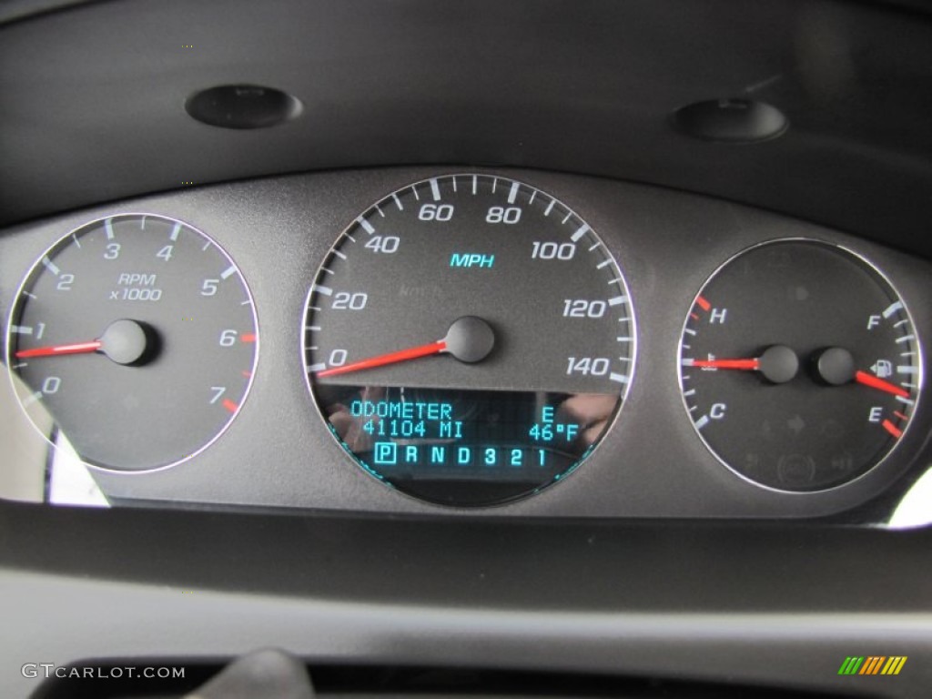 2008 Chevrolet Impala LTZ Gauges Photo #59164634
