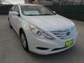 2012 Shimmering White Hyundai Sonata GLS  photo #1