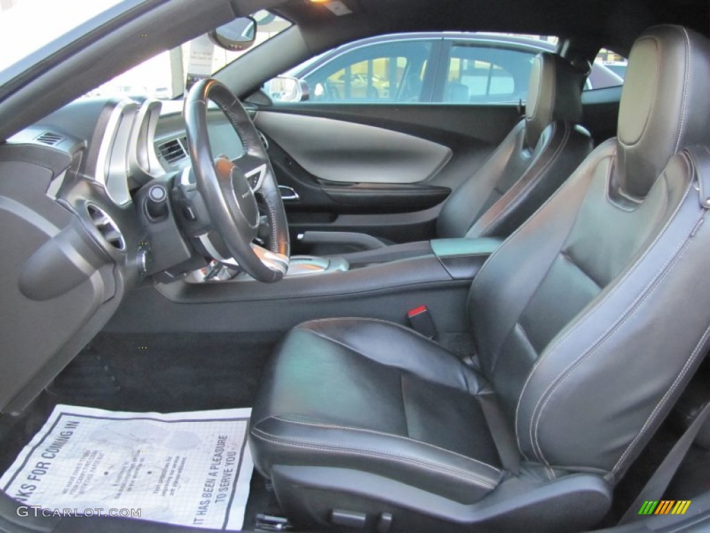 Black Interior 2010 Chevrolet Camaro LT/RS Coupe Photo #59164823