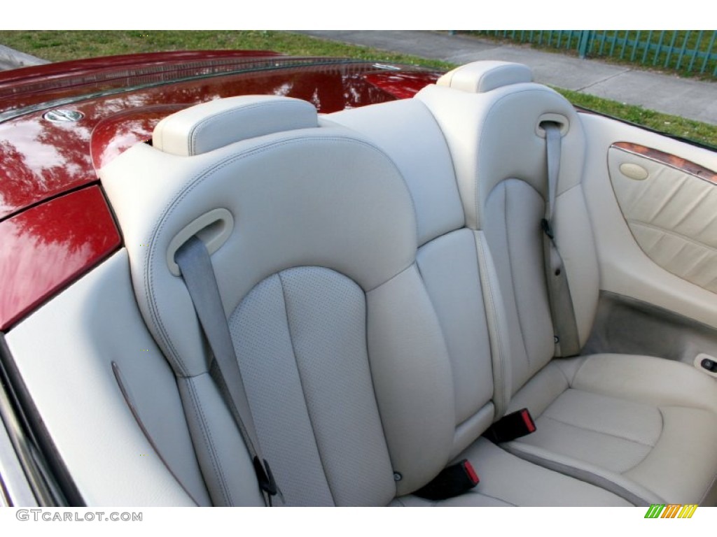 Stone Interior 2005 Mercedes-Benz CLK 500 Cabriolet Photo #59166803