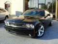 2012 Pitch Black Dodge Challenger R/T Plus  photo #2